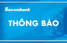 Thông báo về việc thay đổi tên gọi và trụ sở Phòng giao dịch Thạch Thang