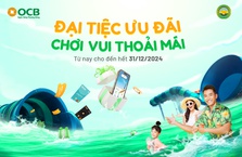 Cùng OCB đón đại tiệc ưu đãi tại thành phố du lịch Sơn Tiên