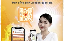 Thanh toán trực tuyến dịch vụ công bằng quét mã VietQR