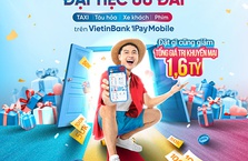 Bùng nổ khuyến mãi trên VietinBank iPay Mobile