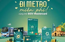 Đi Hanoi Metro MIỄN PHÍ cùng thẻ BIDV Visa