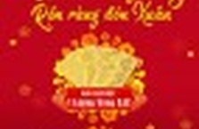 Nhận vàng đón xuân cùng Kiều hối Đông Á