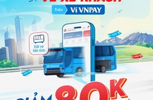 Giảm “cực sâu” 80.000 VND khi đặt vé xe trên ví VNPAY