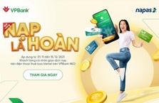 Hoàn tới 50% cho thuê bao di động Viettel khi nạp tiền qua VPBank NEO