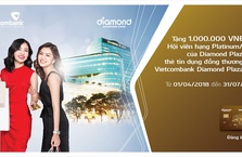 Chương trình ưu đãi dành cho chủ thẻ Đồng thương hiệu Vietcombank Diamond Plaza Visa