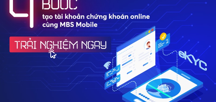 Chứng khoán Online ngay trên App MBS Mobile