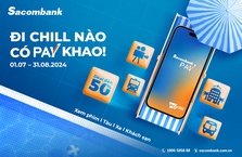 Sacombank hoàn tiền cho khách chi tiêu qua Sacombank Pay
