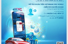 eKYC - Đăng ký dễ dàng - Trúng ô tô sang