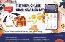Co-opBank triển khai chương trình “Tiết kiệm online nhận quà liền tay”