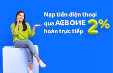 Nạp điện thoại qua ACB ONE, hoàn trực tiếp 2%