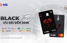 BlackFriday - Siêu ưu đãi cùng thẻ tín dụng MB