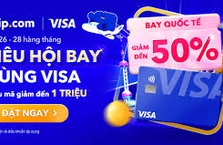 Trip – Siêu hội bay cùng thẻ SHB Visa giảm đến 1 triệu VNĐ
