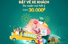 Du xuân đầu năm, giảm ngay 30.000 đồng khi đặt vé xe trên BIDV SmartBanking