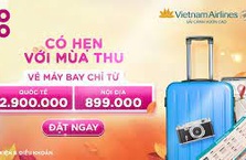 Vietnam Airlines: Chào bán loạt vé bay đồng giá cực hot