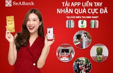 SeABank tặng quà khách hàng tại hệ thống siêu thị BRG Mart