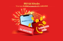 Tặng ngay 50.000đ và hoàn tiền đến 1.000.000đ khi mở tài khoản Bản Việt trực tuyến