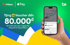 Thanh toán với Apple Pay - nhận ngay tiền hoàn đến 80.000đ bằng thẻ tín dụng VPBank