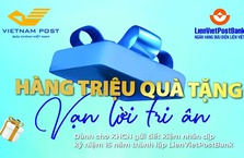Vietnam Post cùng LienVietPostBank tung chương trình khuyến mãi “Hàng triệu quà tặng - Vạn lời tri ân”