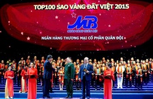 MB lần thứ 7 liên tiếp đạt giải thưởng Sao Vàng Đất Việt