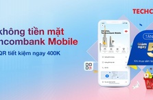Tiết kiệm 400.000 VND khi thanh toán qua ứng dụng Techcombank Mobile tại AEON