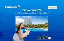 Giảm 10% tại Ocean Waves Resort Cam Ranh dành cho thẻ Eximbank