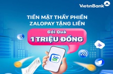 Liên kết tài khoản VietinBank với Ví ZaloPay nhận gói quà 1 triệu đồng