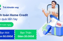 Giảm đến 50.000đ khi thanh toán Home Credit trên Zalopay