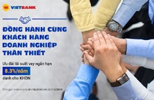 Vietbank đồng hành cùng khách hàng doanh nghiệp thân thiết