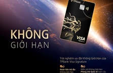 Ngân hàng đầu tiên VÀ DUY NHẤT ra mắt Siêu phẩm Thẻ Kim Loại HOÀN TIỀN Không Giới Hạn