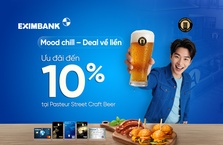 Giảm 10% tại Pasteur Street Craft Beer khi thanh toán qua Thẻ Eximbank