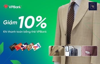 Thương hiệu Kim Bespoke giảm 10% dành cho thẻ chủ VPBank