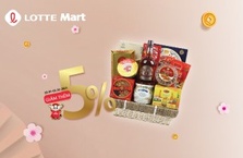 Ưu đãi quà tết Hamper Dry Food cùng Lotte