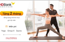 TẶNG 2 THÁNG TẠI CALIFORNIA FITNESS & YOGA