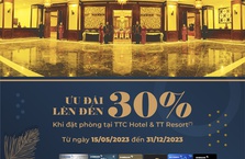 ƯU ĐÃI LÊN TỚI 30% KHI ĐẶT PHÒNG TẠI TTC HOTEL VÀ TTC RESORT