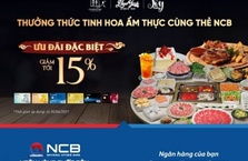 Chủ thẻ NCB nhận ưu đãi