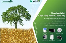 Vietcombank triển khai chương trình “Chọn bảo hiểm, chọn sống xanh từ hôm nay”