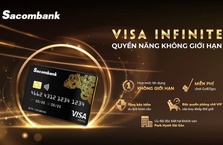 Sacombank Visa Infinite – Quyền năng không giới hạn