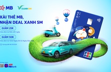 Xài thẻ MB - Nhận deal Xanh SM