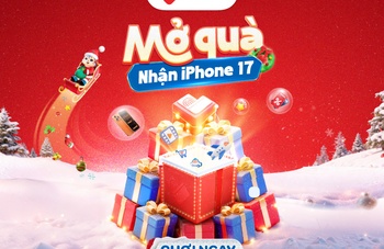 Mở ứng dụng VNPAY, mở quà Giáng sinh: Săn iPhone 17 Pro và hàng ngàn deal hời với tổng giá trị hơn 1 tỷ đồng