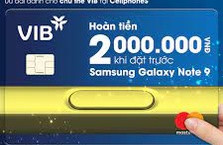 Giảm 2 triệu đồng tại CellphoneS cùng thẻ tín dụng VIB