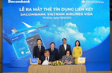 Sacombank hợp tác với Vietnam Airlines ra mắt thẻ tín dụng quốc tế với nhiều ưu đãi, đặc quyền