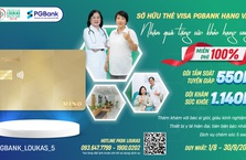 Sở hữu thẻ Visa PGBank hạng Vàng Nhận quà tặng sức khỏe hạng sang