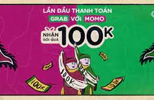 Từ nay Grab đã có MoMo: Một chạm thanh toán, rước ngay quà 100.000Đ!