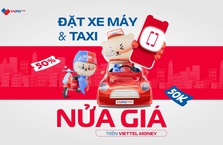 Đặt xe VNPAY Taxi giảm đến 50% trên Viettel Money