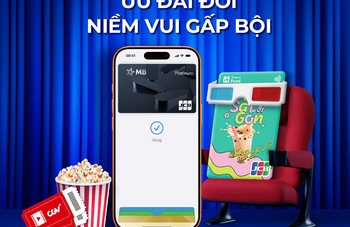 CGV - Ưu đãi nhân đôi cùng thẻ MB JCB