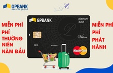 GPBank miễn phí phát hành và phí thường niên năm đầu cho chủ thẻ MasterCard