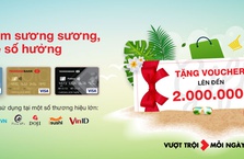 Ưu đãi đến 2 triệu VND với chương trình "Mua sắm sương sương, mùa hè số hưởng" cho chủ thẻ tín dụng Techcombank Visa