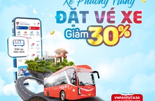 VNPAY tặng khách hàng mã giảm 30% khi đặt vé xe Phương Trang