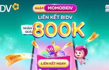 Nhập mã MOMOBIDV - Nhận siêu quà 800.000Đ thả ga thanh toán mua sắm, trả hoá đơn!