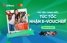 Thử thách chi tiêu cùng thẻ tín dụng VPBank Mastercard 2025